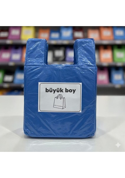 10 kg Renkli Atlet Poşet Büyük Boy 30*56 cm Ebatında Sağlam & Dayanıklı