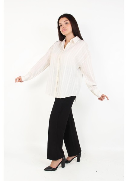 5575 Kalın Ince Kendinden Çizgili Gömlek indirimleri