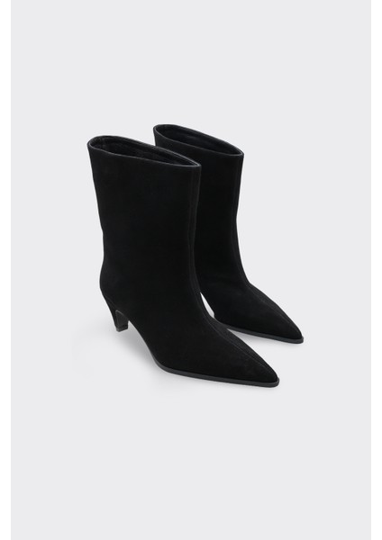 Gayda Siyah Hakiki Deri Süet Bot fiyatları