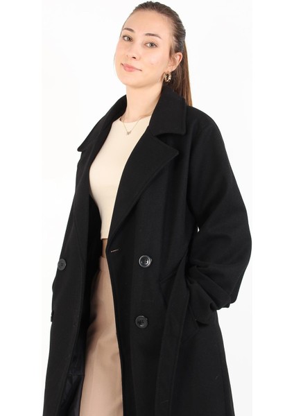 3438 Kruvaze Kaşe Kaban modelleri