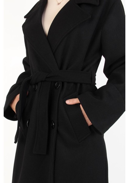 3438 Kruvaze Kaşe Kaban