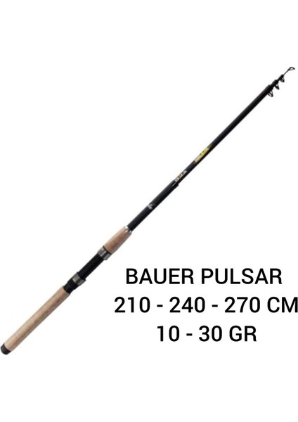 Pulsar 210 cm 10-30 gr Tele Spin Kamış fiyatları