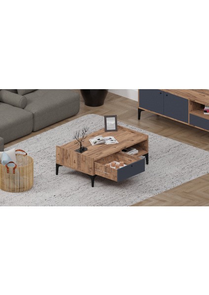 Nova&odıon Orta Sehpa ve Tv Ünitesi Ceviz&antrasit indirimleri