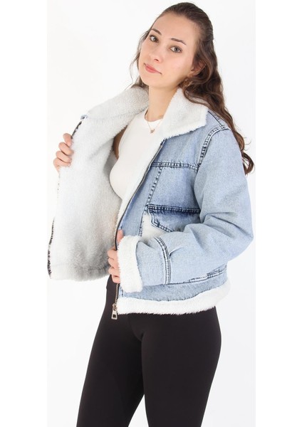 4800 Cebi Peluşlu Kot Mont fiyatları