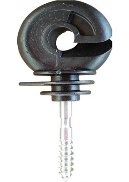 Siyah Elektrikli Çit Izalatörü Ahşap (100 Adet)