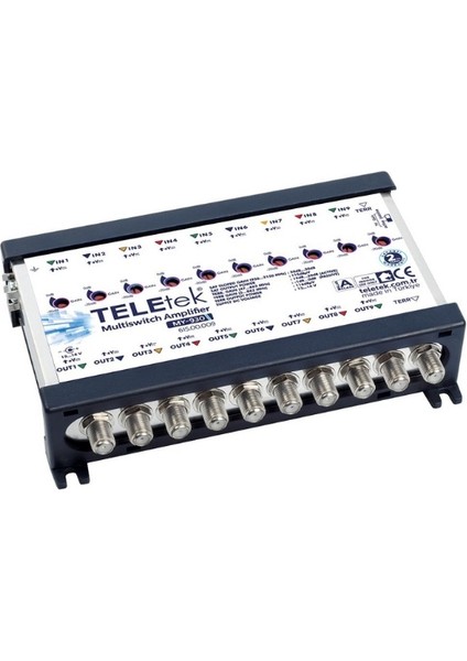 My 930 9ıf+1rf Girişli Multiswitch Yükseltici, 30 Db, kazanç ayarlı