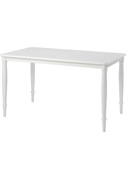 Danderyd Mutfak Masası Beyaz 130 x 80 cm 4 Kişilik