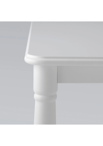 Danderyd Mutfak Masası Beyaz 130 x 80 cm 4 Kişilik fırsatları