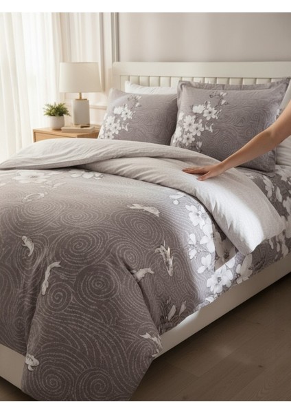 Ranforce Ochiba Çift Kişilik Nevresim Takımı – %100 Pamuk, Nefes Alabilir modelleri