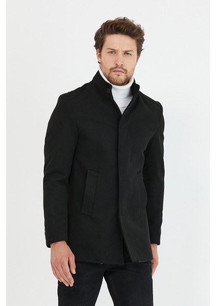 Erkek Yeni Sezon Kısa Kaşe Kaban