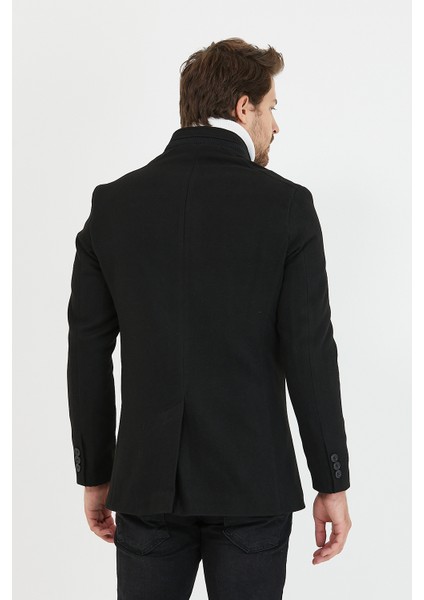 Erkek Yeni Sezon Kısa Kaşe Kaban