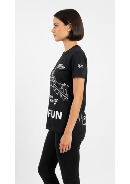 Have Fun Baskılı Kısa Kol Bisiklet Yaka Unisex T-Shirt fiyatları