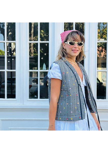 Cherry Pop Kapitone Yelek