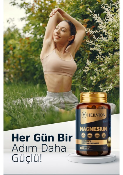 Magnezyum Multi Complex (Bisglisinat, Sitrat, Malat) & Vitamin B6 - 60 Tablet modelleri