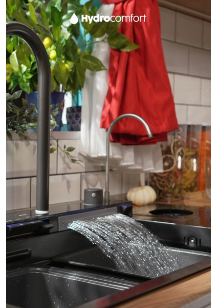 Akıllı Teknolojik Eviye Seti Paslanmaz Taban Evye Tüm Aksesuarlar Dahil indirimleri