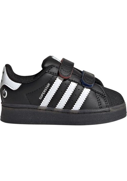 Siyah Bebek Sneaker SUPERSTAR LED LIGHTS CF I JI0507