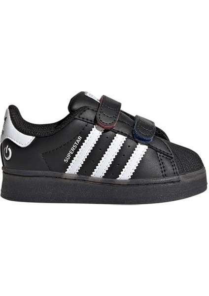 Siyah Bebek Sneaker SUPERSTAR LED LIGHTS CF I JI0507