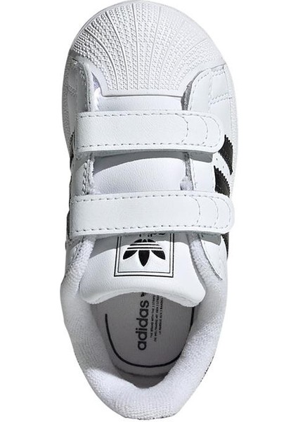 Bebek Beyaz Sneaker SUPERSTAR II CF I JI3990