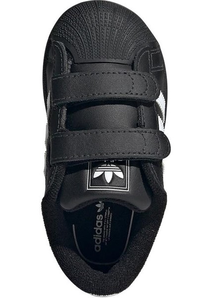 Siyah Bebek Sneaker SUPERSTAR II CF I JI3991