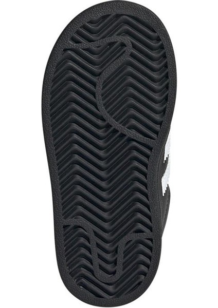 Siyah Bebek Sneaker SUPERSTAR II CF I JI3991