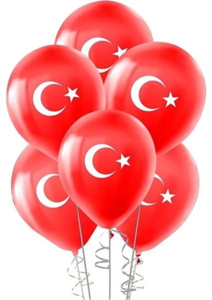 Orta Ipli Bayrak Ay Yıldız - Orta Ipli Bayrak Ata - 5 Çıtalı Büyük Bayrak Ay Yıldız - 5 Çıtalı Büyük Bayrak Ata - 5 Ay Yıldızlı Balon - 5 Ata Balon