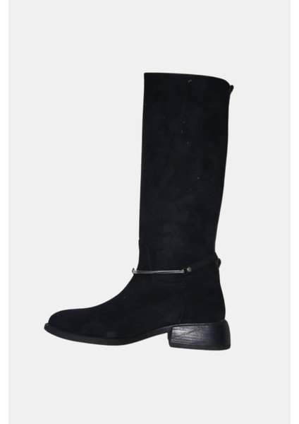 Siyah Süet Hakiki Deri Casual Çizme PC-55048 fiyatları