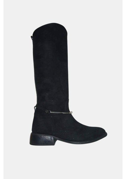 Siyah Süet Hakiki Deri Casual Çizme PC-55048 modelleri