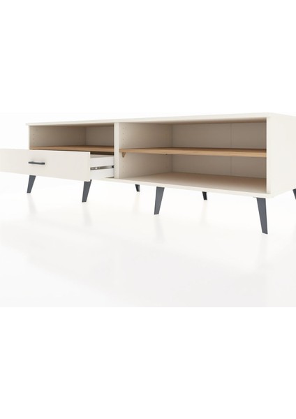 Kronos Tv Ünitesi 2 Raflı Tek Çekmeceli 176X59X51 Aytaşı-Çam/aytaşı fırsatları