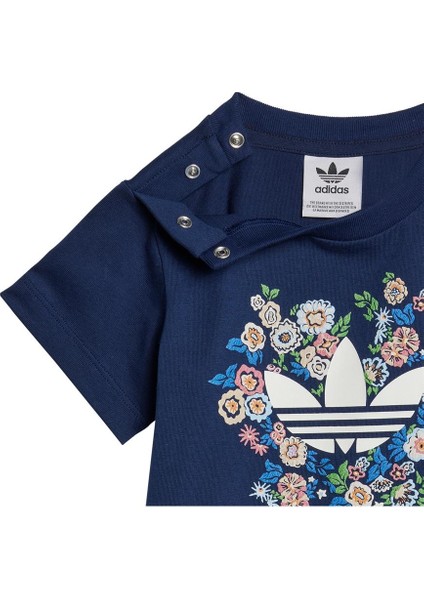 Bebek Mavi Eşofman SHORT TEE SET JC8012