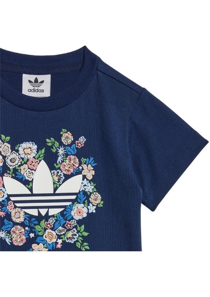 Bebek Mavi Eşofman SHORT TEE SET JC8012