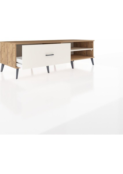 Kronos Tv Ünitesi Tek Raflı Tek Çekmeceli 176X59X51 Çam-Aytaşı/aytaşı indirimleri