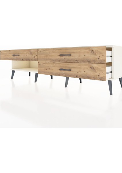 Hyperion Tv Ünitesi 3 Çekmeceli 176X44X51 Aytaşı-Aytaşı/çam fırsatları