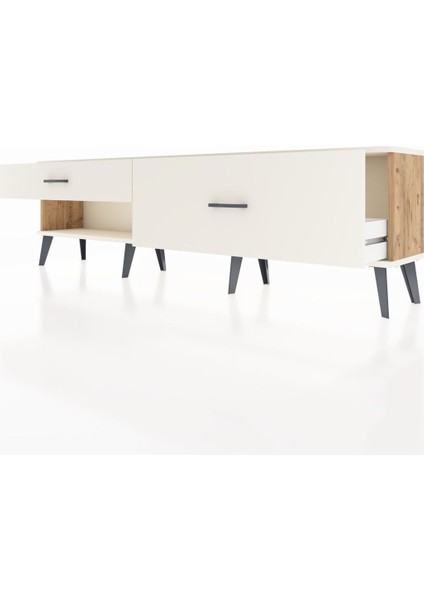 Arges Tv Ünitesi 2 Çekmeceli 176X30X51 Çam-Aytaşı/aytaşı fırsatları