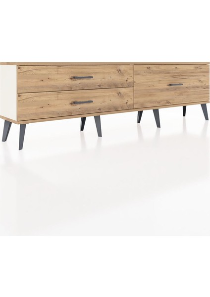 Arges Tv Ünitesi 3 Çekmeceli 176X30X51 Aytaşı-Çam/çam fiyatları