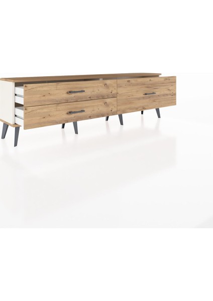 Arges Tv Ünitesi 3 Çekmeceli 176X30X51 Aytaşı-Çam/çam indirimleri