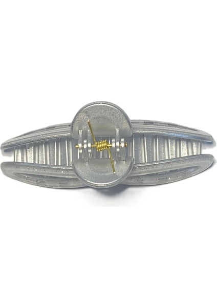 Simli Gri Renk Kurdele Model Mandal Toka 11 cm - Şık ve Dayanıklı fırsatları