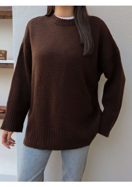 Bisiklet Yaka Yumuşak Triko Kazak modelleri