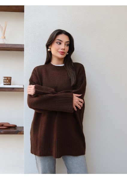 Bisiklet Yaka Yumuşak Triko Kazak fırsatları