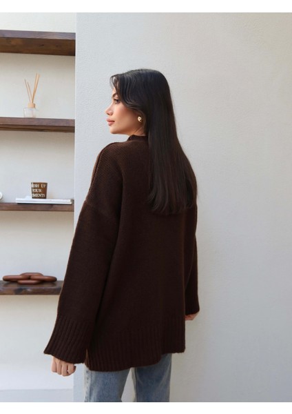 Bisiklet Yaka Yumuşak Triko Kazak indirimleri