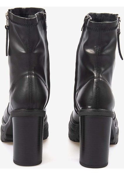 Hakiki Deri Kadın Topuklu Bot 7009 fırsatları