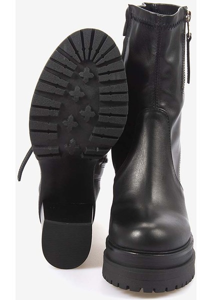 Hakiki Deri Kadın Topuklu Bot 7009 indirimleri