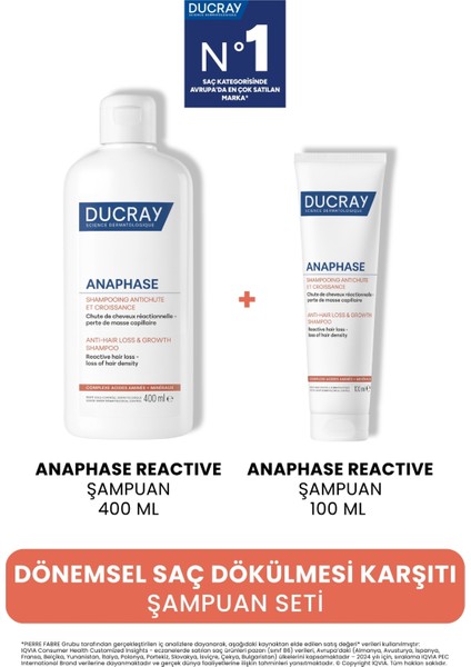 Dönemsel Saç Dökülmesi Karşıtı Şampuan Seti (400 ml + 100 Ml)
