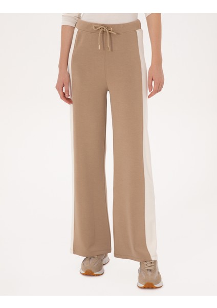 Kadın Bej Flare Fit Eşofman Altı 50309252-VR011 fiyatları