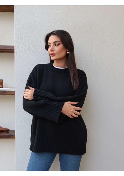 Bisiklet Yaka Yumuşak Triko Kazak fiyatları