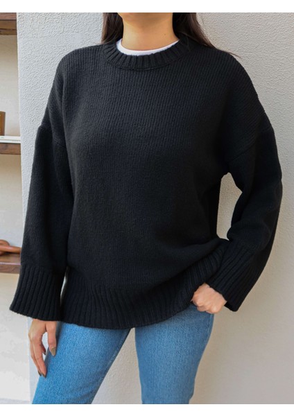 Bisiklet Yaka Yumuşak Triko Kazak modelleri