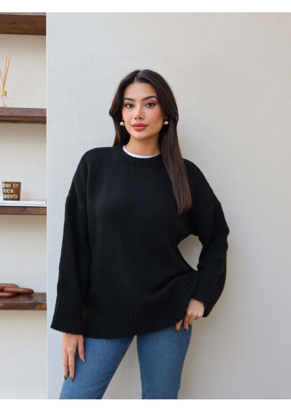 Bisiklet Yaka Yumuşak Triko Kazak fırsatları