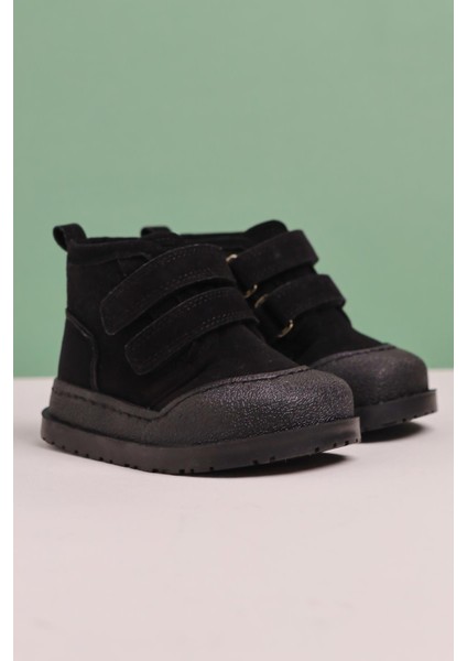 Heddy Siyah Süet Cırtcırtlı Bebe Bot fiyatları