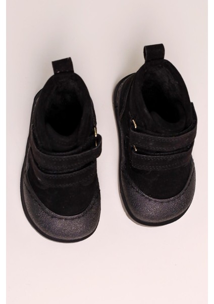 Heddy Siyah Süet Cırtcırtlı Bebe Bot fırsatları