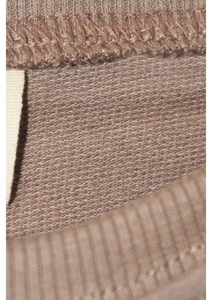 Kız Çocuk %100 Pamuk Kalp Desenli Bisiklet Yaka Trend Sweatshirt - 1022S fırsatları