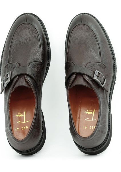Hakiki Deri Loafer Erkek Ayakkabı Eva Taban Toka Detaylı - E023 fırsatları